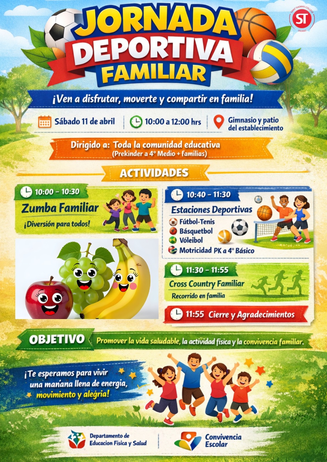 <center>Jornada Deportiva Familiar 11 Abril 2026</center><br> Image